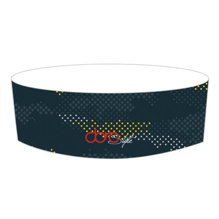 головная повязка Sportful Doro Headband чёрно-жёлтая